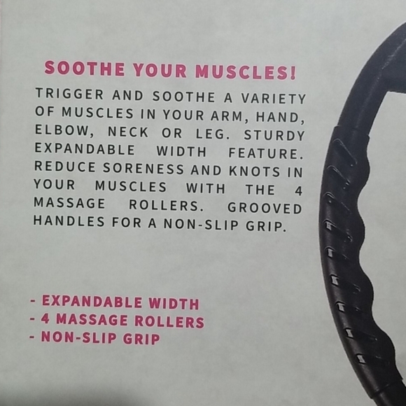 Trigger Point Muscle Roller ~ Pink - Picture 3 of 4